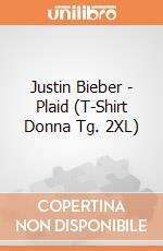 Justin Bieber - Plaid (T-Shirt Donna Tg. 2XL) gioco