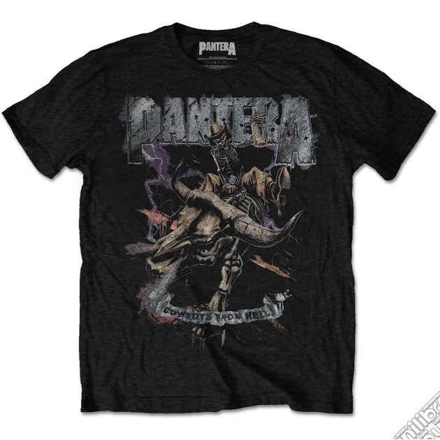 Pantera - Vintage Rider (T-Shirt Unisex Tg. S) gioco di Rock Off