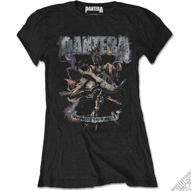 Pantera: Vintage Rider (T-Shirt Donna Tg. S) gioco di Rock Off