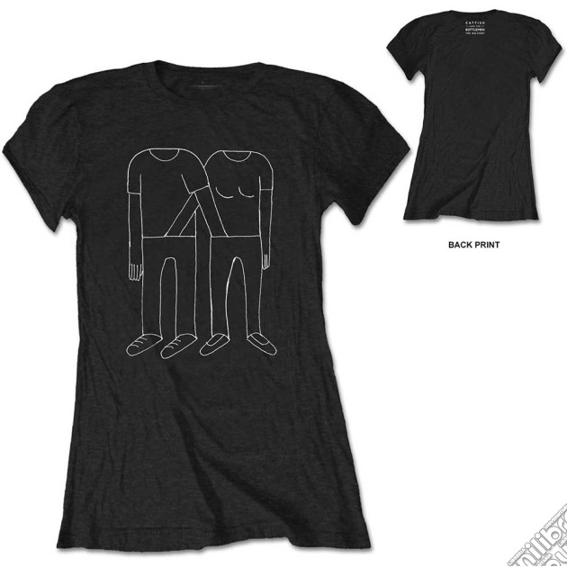 Catfish And The Bottlemen: Hands Down Pants With Back Printing (T-Shirt Donna Tg. 2XL) gioco