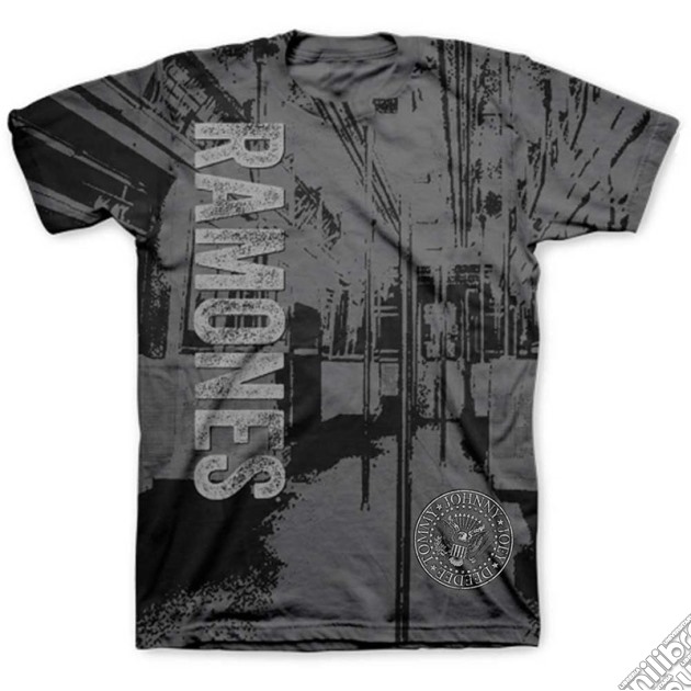 Ramones - Subway (T-Shirt Unisex Tg. L) gioco