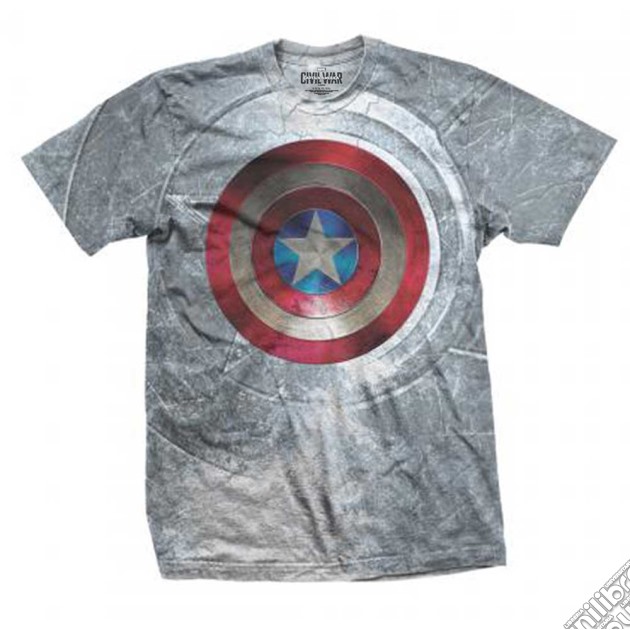 Marvel Comics - Captain America Civil War Shield (t-shirt Unisex Tg. 2xl) gioco