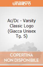 Ac/Dc - Varsity Classic Logo (Giacca Unisex Tg. S) gioco