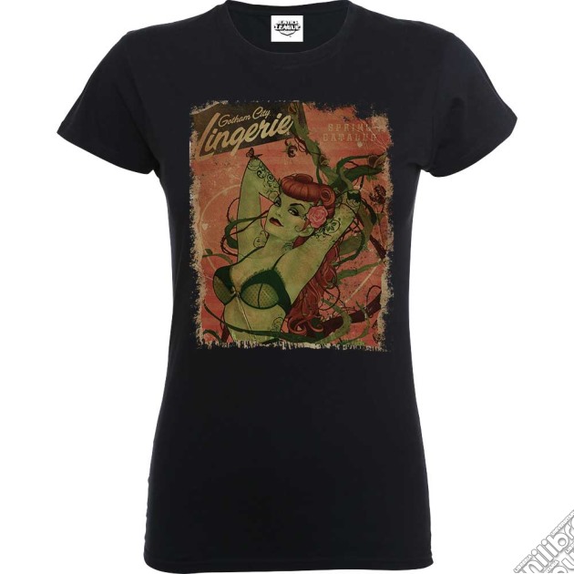 Dc Comics - Justice League Bombshell Poison Ivy Lingerie Catalog (t-shirt Donna Tg. M) gioco