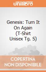 Genesis: Turn It On Again (T-Shirt Unisex Tg. S) gioco