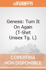 Genesis: Turn It On Again (T-Shirt Unisex Tg. L) gioco