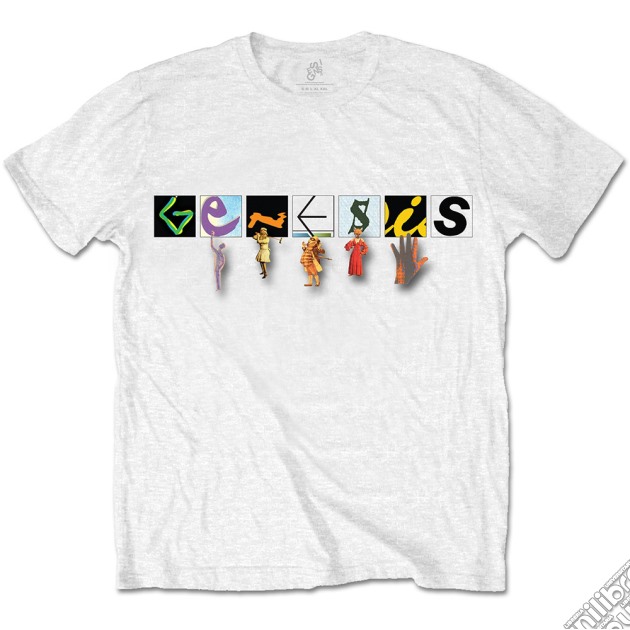 Genesis: Characters Logo (T-Shirt Unisex Tg. L) gioco