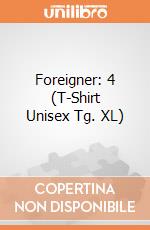 Foreigner: 4 (T-Shirt Unisex Tg. XL) gioco di Rock Off