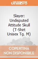 Slayer: Undisputed Attitude Skull (T-Shirt Unisex Tg. M) gioco