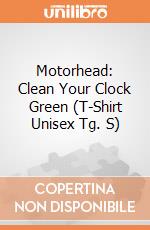 Motorhead: Clean Your Clock Green (T-Shirt Unisex Tg. S) gioco