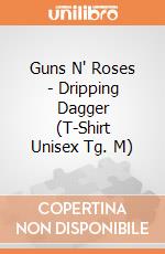 Guns N' Roses - Dripping Dagger (T-Shirt Unisex Tg. M) gioco