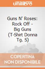 Guns N' Roses: Rock Off - Big Guns (T-Shirt Donna Tg. S) giochi