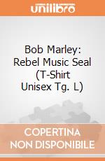 Bob Marley: Rebel Music Seal (T-Shirt Unisex Tg. L) gioco di Rock Off