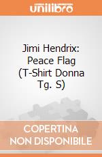 Jimi Hendrix: Peace Flag (T-Shirt Donna Tg. S) gioco