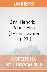 Jimi Hendrix: Peace Flag (T-Shirt Donna Tg. XL) gioco