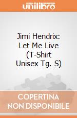 Jimi Hendrix: Let Me Live (T-Shirt Unisex Tg. S) gioco di Rock Off