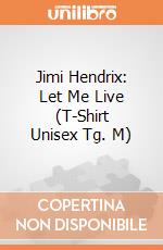 Jimi Hendrix: Let Me Live (T-Shirt Unisex Tg. M) gioco di Rock Off