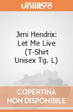 Jimi Hendrix: Let Me Live (T-Shirt Unisex Tg. L)
