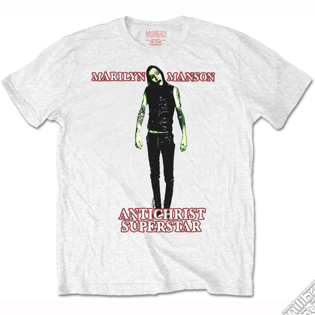 Marilyn Manson - Antichrist (T-Shirt Unisex Tg. S) gioco