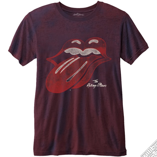 Rolling Stones (The) - Vintage Tongue Logo (T-Shirt Unisex Tg. M) gioco