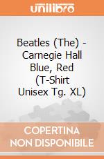 Beatles (The) - Carnegie Hall Blue, Red (T-Shirt Unisex Tg. XL) gioco