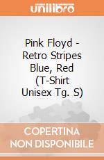 Pink Floyd - Retro Stripes Blue, Red (T-Shirt Unisex Tg. S) gioco