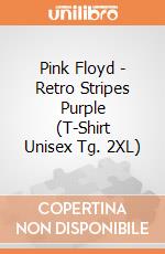 Pink Floyd - Retro Stripes Purple (T-Shirt Unisex Tg. 2XL) gioco