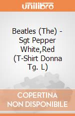 Beatles (The) - Sgt Pepper White,Red (T-Shirt Donna Tg. L) gioco