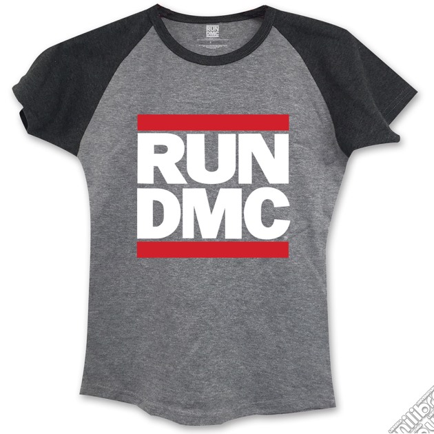 Run Dmc - Logo Grey (T-Shirt Donna Tg. S) gioco