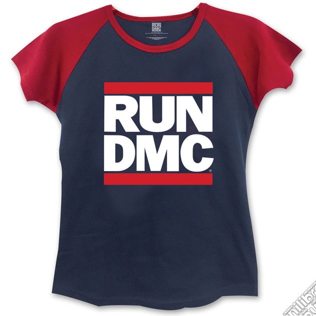 Run Dmc - Logo Blue,Red (T-Shirt Donna Tg. M) gioco