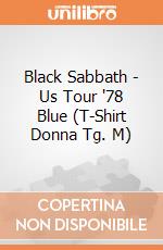 Black Sabbath - Us Tour '78 Blue (T-Shirt Donna Tg. M) gioco