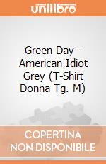 Green Day - American Idiot Grey (T-Shirt Donna Tg. M) gioco