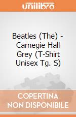 Beatles (The) - Carnegie Hall Grey (T-Shirt Unisex Tg. S) gioco
