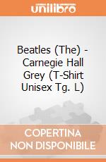 Beatles (The) - Carnegie Hall Grey (T-Shirt Unisex Tg. L) gioco