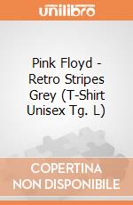 Pink Floyd - Retro Stripes Grey (T-Shirt Unisex Tg. L) gioco