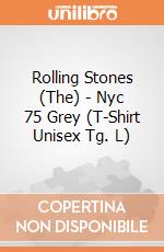 Rolling Stones (The) - Nyc 75 Grey (T-Shirt Unisex Tg. L) gioco