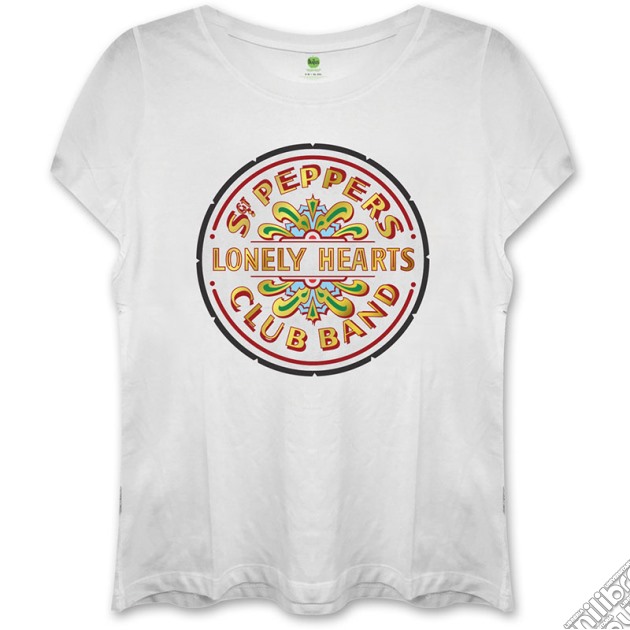 Beatles (The): Sgt Pepper White (T-Shirt Donna Tg. M) gioco