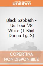 Black Sabbath - Us Tour '78 White (T-Shirt Donna Tg. S) gioco