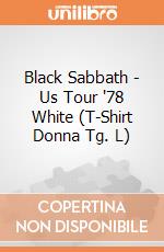 Black Sabbath - Us Tour '78 White (T-Shirt Donna Tg. L) gioco