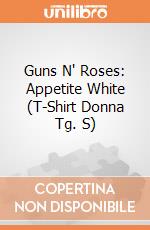 Guns N' Roses: Appetite White (T-Shirt Donna Tg. S) gioco