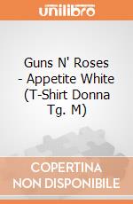 Guns N' Roses - Appetite White (T-Shirt Donna Tg. M) gioco