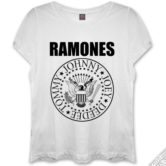 Ramones - Presidential Seal White (T-Shirt Donna Tg. L) gioco