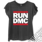 Run Dmc - Logo Black (T-Shirt Donna Tg. L) giochi