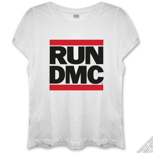 Run Dmc - Logo White (T-Shirt Donna Tg. L) gioco