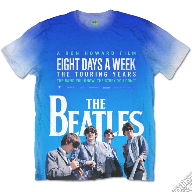Beatles (The) - 8 Days A Week Movie Poster (T-Shirt Unisex Tg. XL) gioco