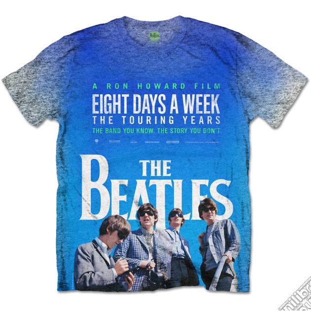 Beatles (The) - 8 Days A Week Movie Poster (T-Shirt Unisex Tg. L) gioco