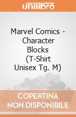 Marvel Comics - Character Blocks (T-Shirt Unisex Tg. M) gioco