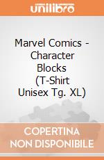 Marvel Comics - Character Blocks (T-Shirt Unisex Tg. XL) gioco