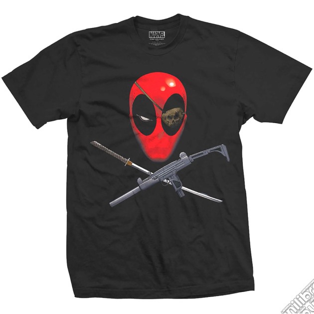Marvel Comics - Deadpool Crossbones (T-Shirt Unisex Tg. M) gioco