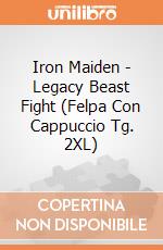 Iron Maiden - Legacy Beast Fight (Felpa Con Cappuccio Tg. 2XL) gioco